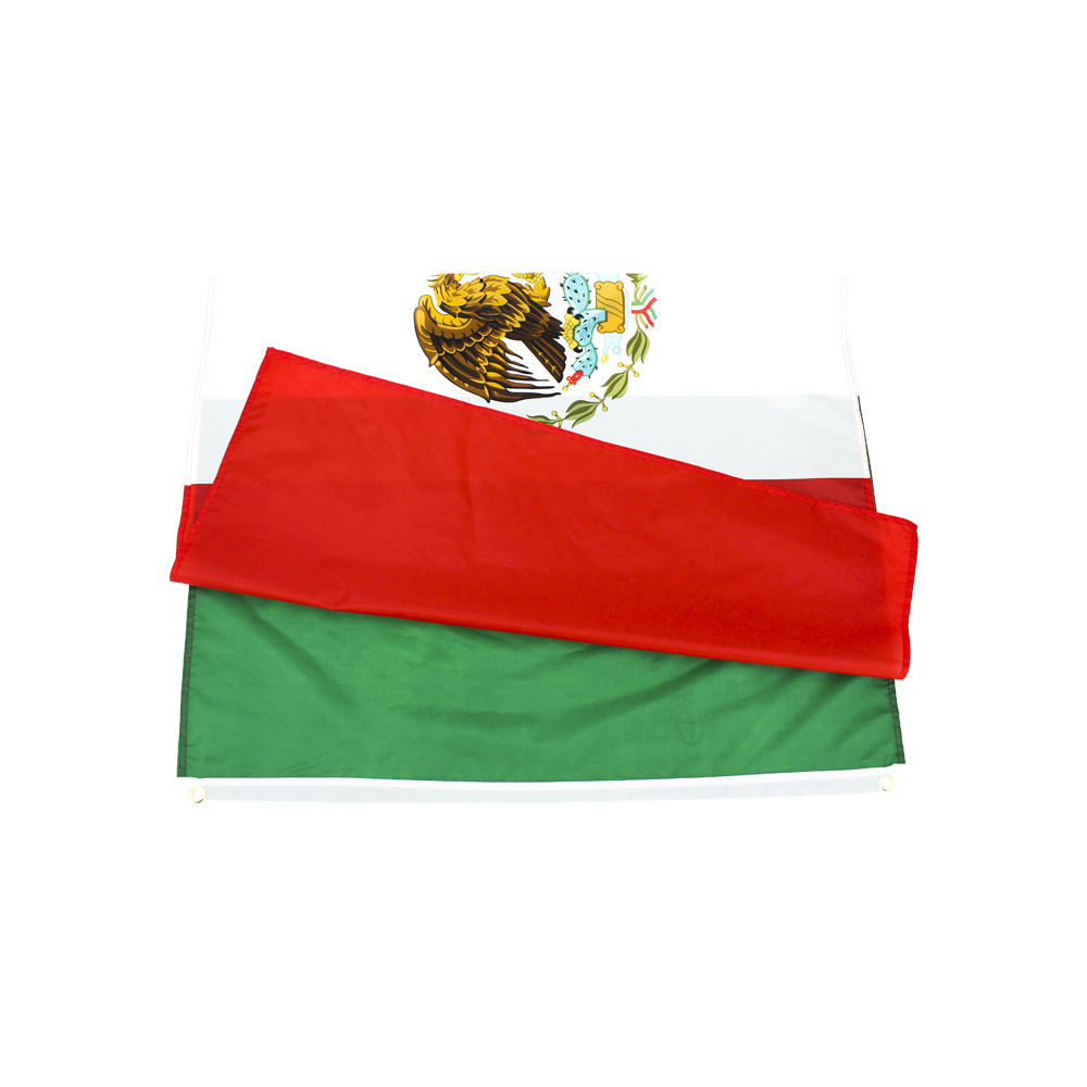 Mexico Country Flag – Polyester Silk Double-Sided Printing 90 x 150 cm