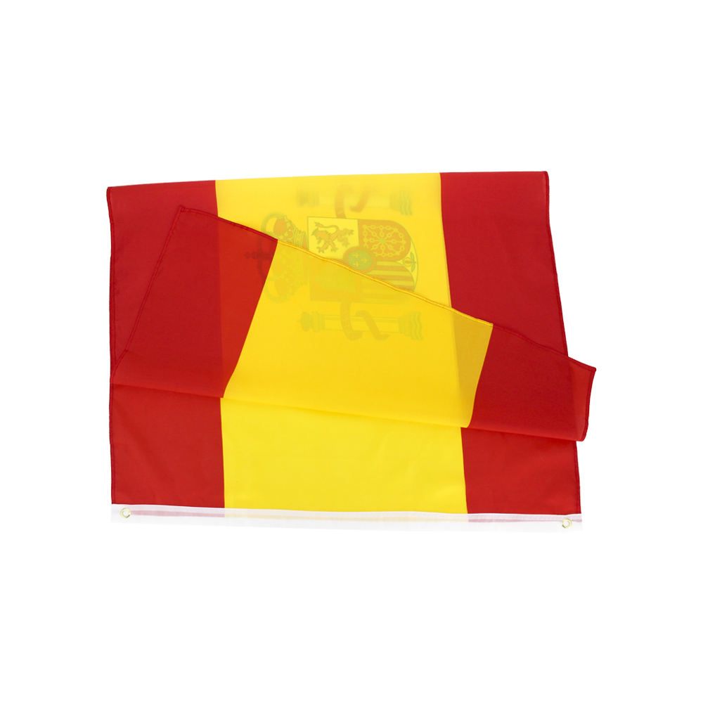 Spain Country Flag – Polyester Silk Double-Sided Printing 90 x 150 cm