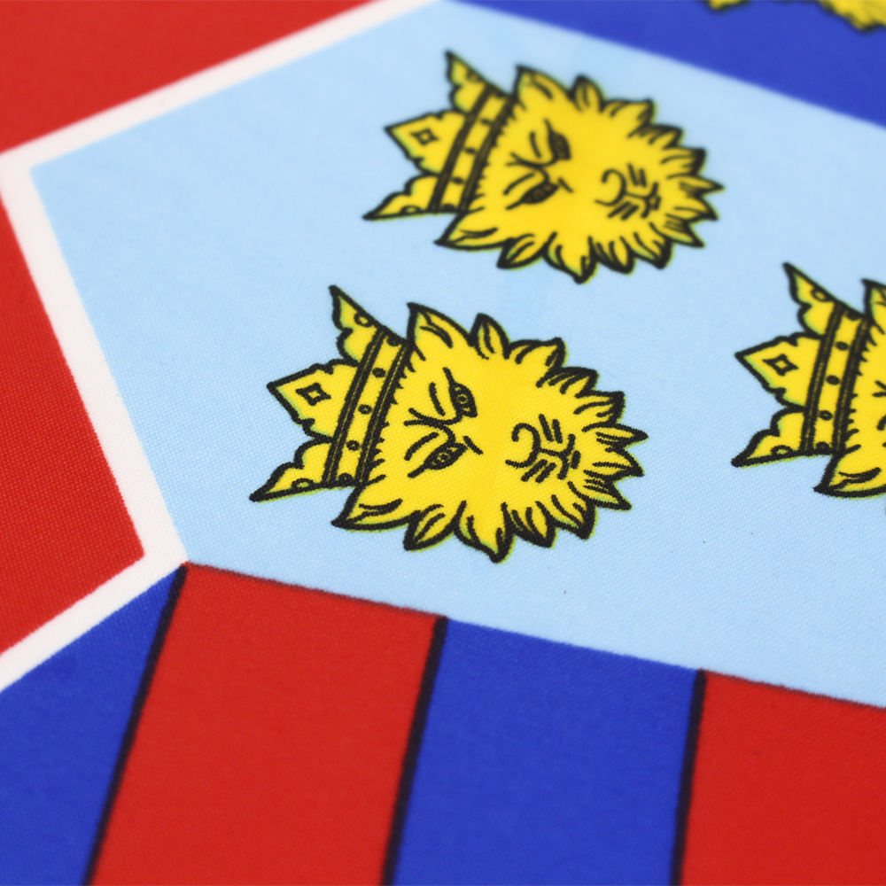 Croatia Country Flag – Polyester Silk Double-Sided Printing 90 x 150 cm