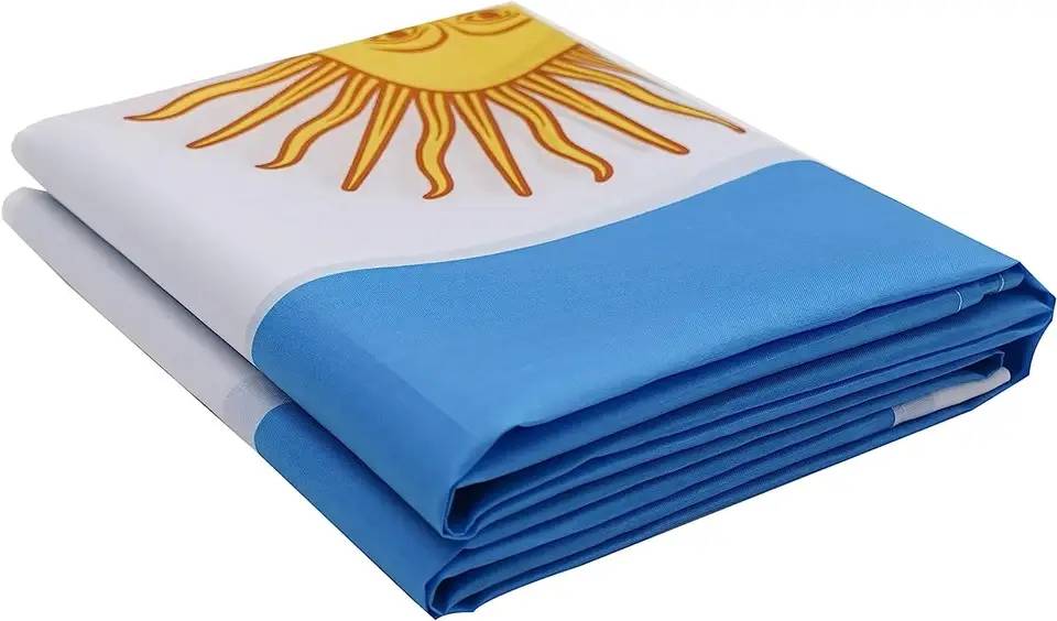 Argentina Country Flag – Polyester Silk Double-Sided Printing 90 x 150 cm