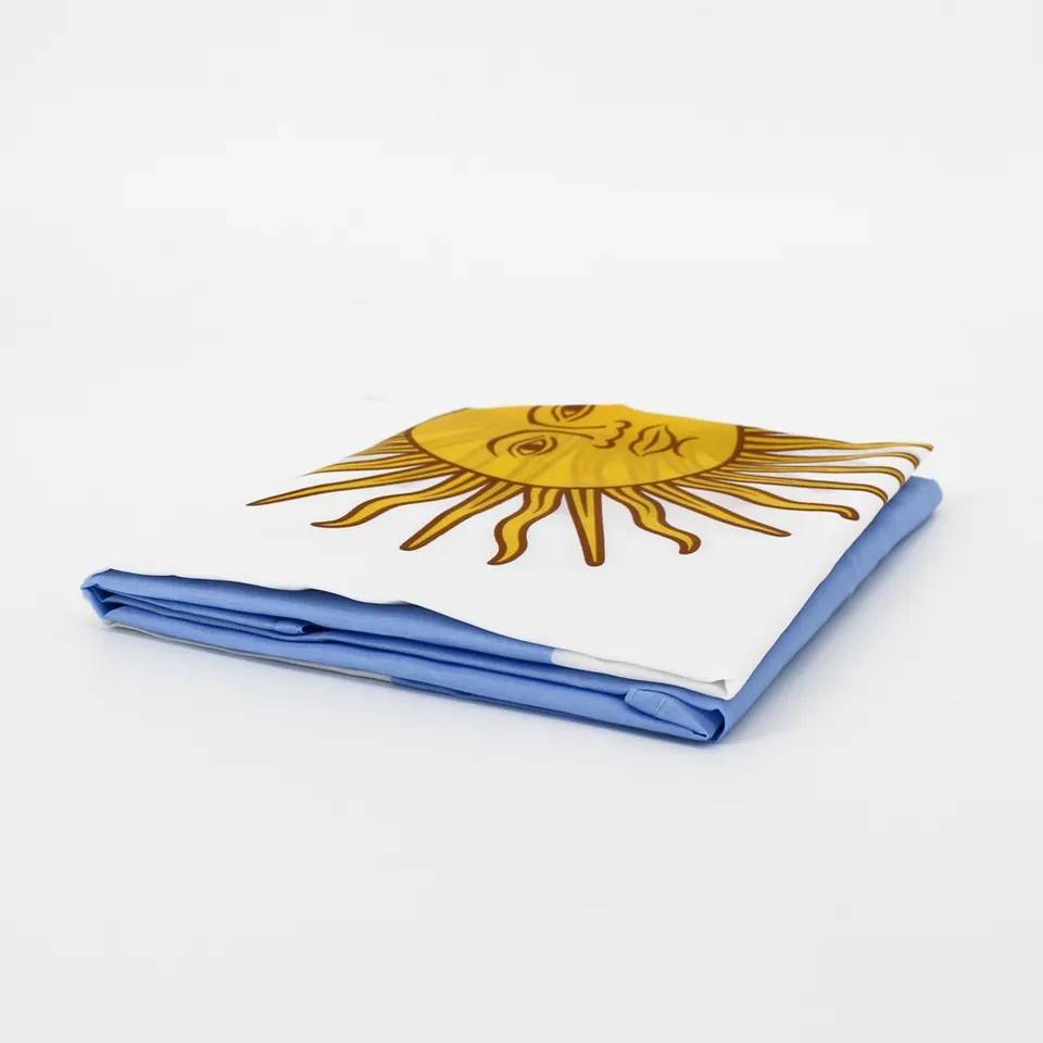 Argentina Country Flag – Polyester Silk Double-Sided Printing 90 x 150 cm