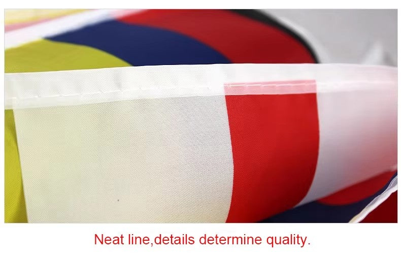 Bunting String Flag for Sports and Games |14*21 cm |15m | 48 Countries