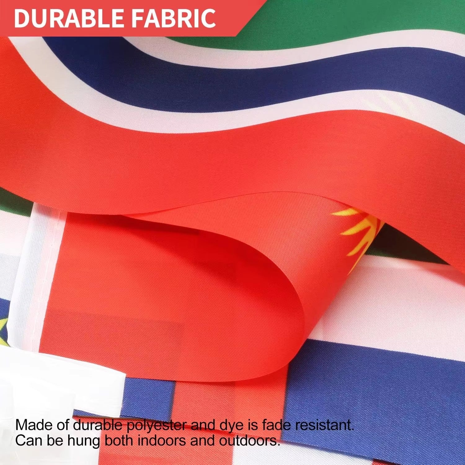 Bunting String Flag for Sports and Games |14*21 cm |15m | 48 Countries