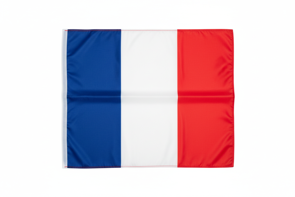 France Country Flag – Polyester Silk Double-Sided Printing 90 x 150 cm